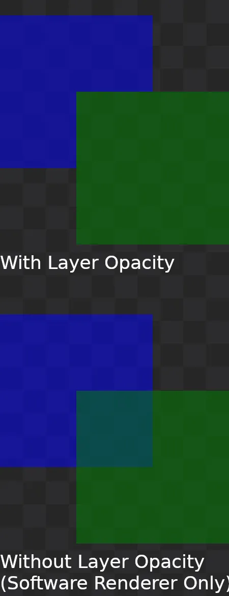layer opacity