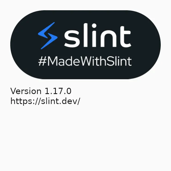 About Slint component