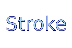 text stroke